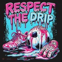 Soccer Ice Cream Sprinkles Theme Respect The Drip Tote Bag thumb 4