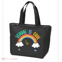 School Is Cool Rainbow Fun Retro Tote Bag thumb 3