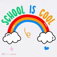 School Is Cool Rainbow Fun Retro Bucket Hat thumb 4