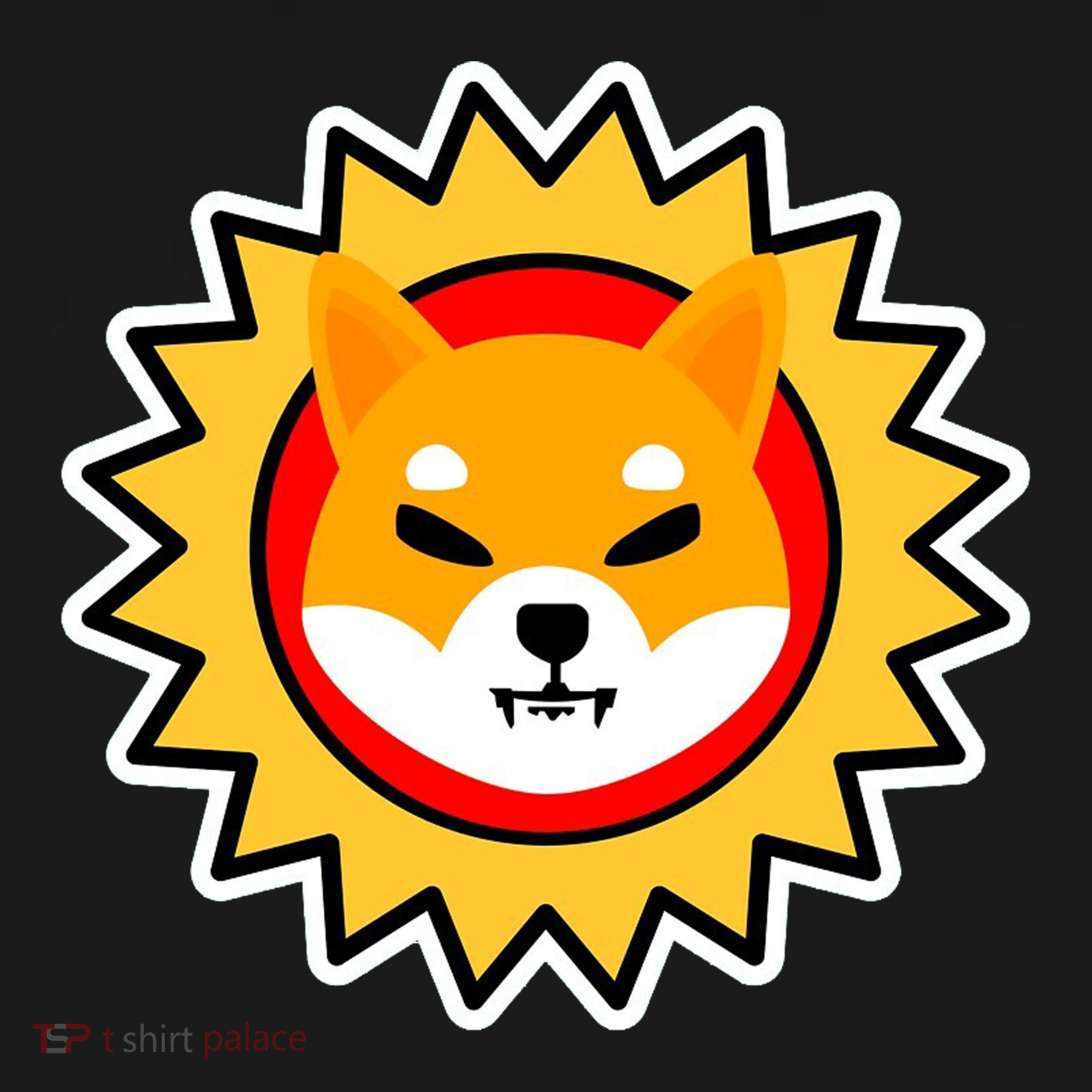 Shiba Inu Coin Star Logo Backpack