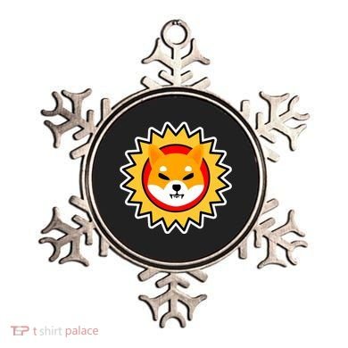 Shiba Inu Coin Star Logo Ornament