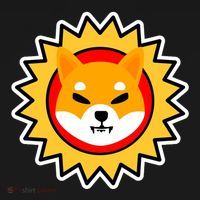 Shiba Inu Coin Star Logo Ornament thumb 1