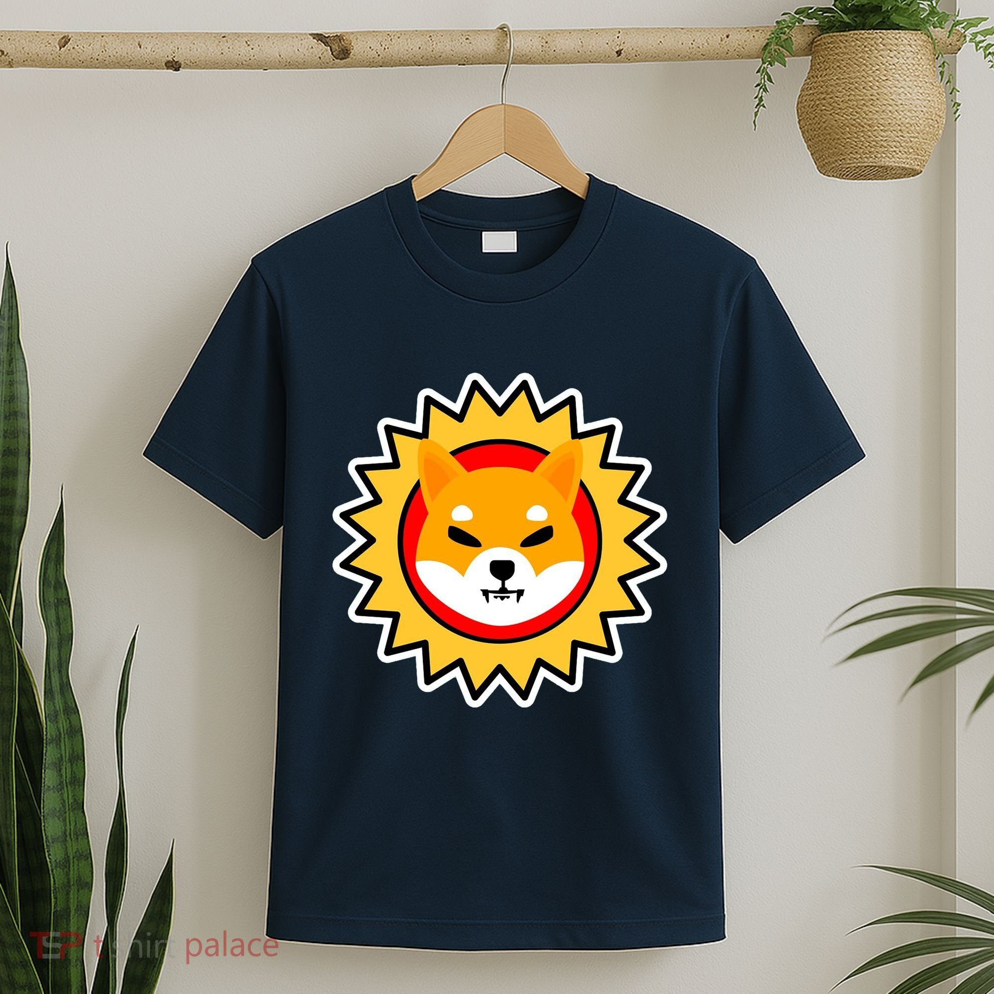 Shiba Inu Coin Star Logo T-Shirt