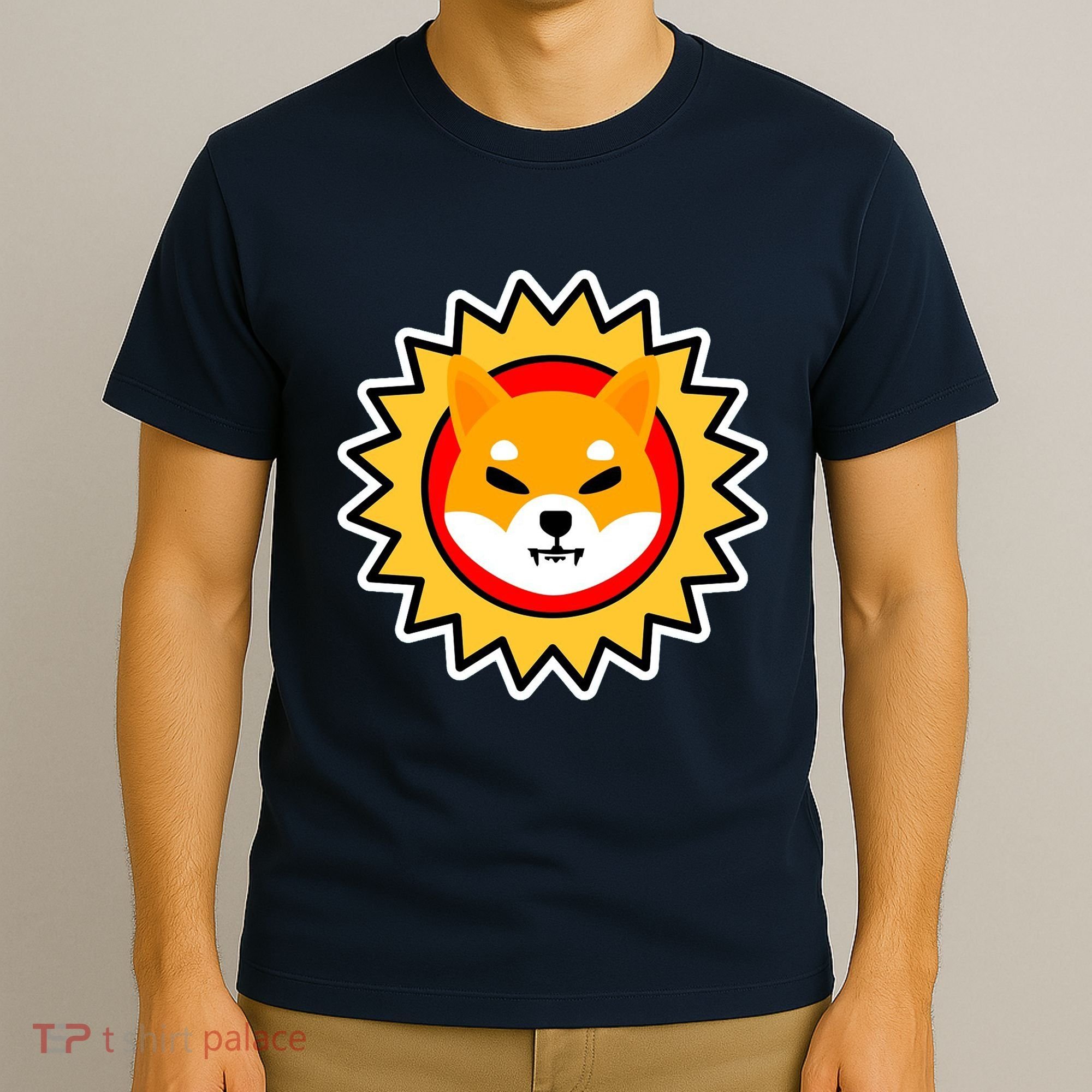 Shiba Inu Coin Star Logo T-Shirt