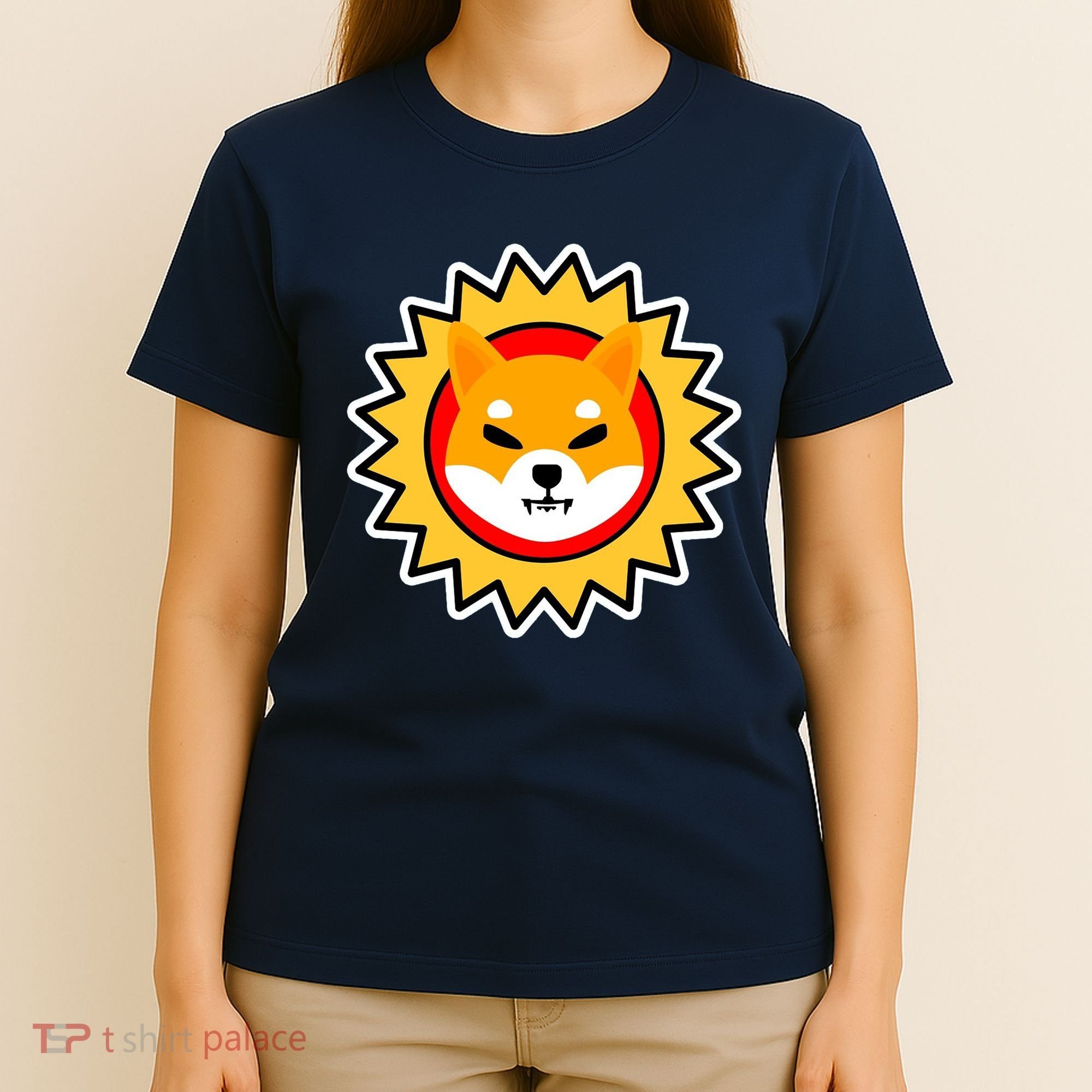 Shiba Inu Coin Star Logo T-Shirt
