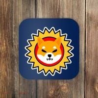 Shiba Inu Coin Star Logo Coaster thumb 0