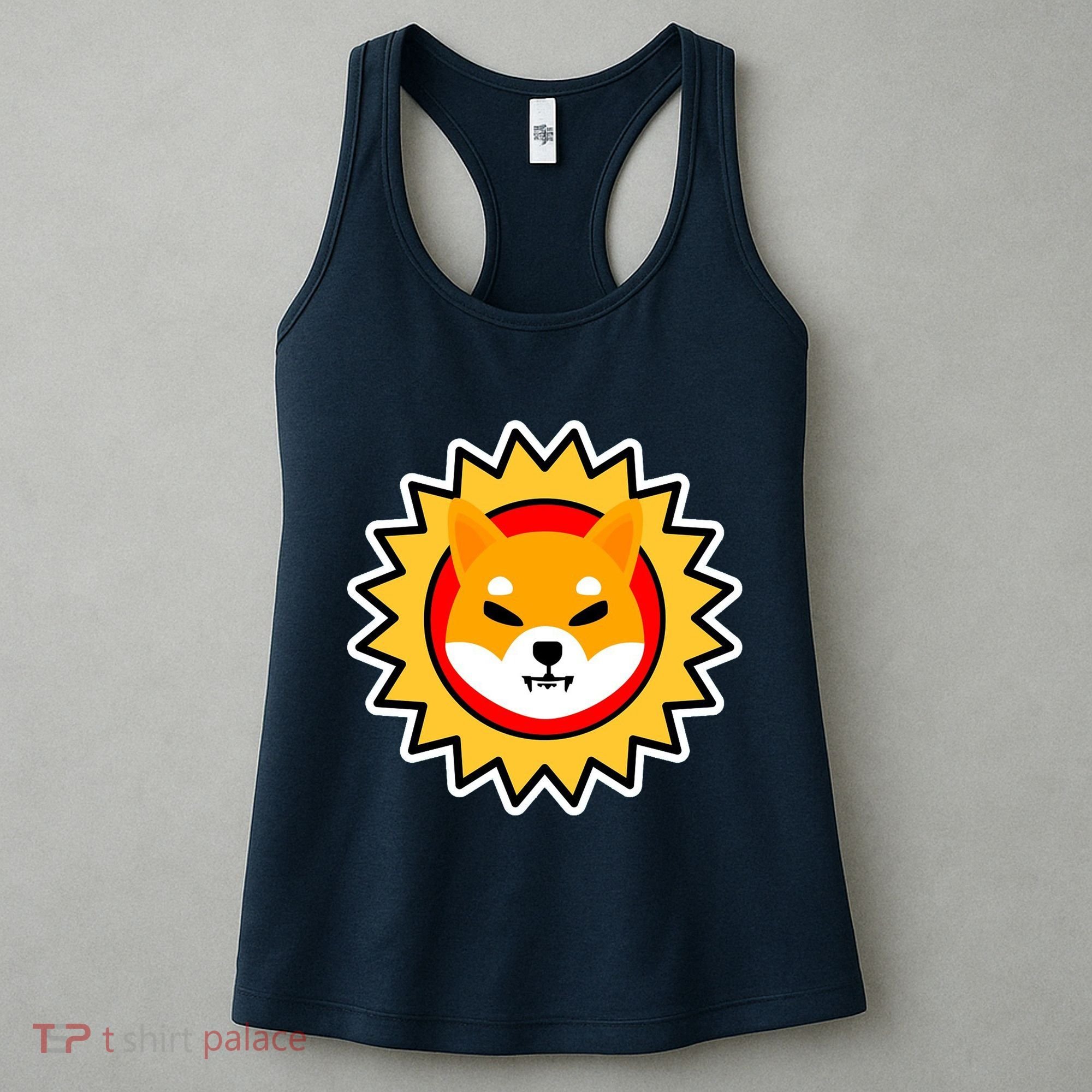 Shiba Inu Coin Star Logo Women's Tank Top