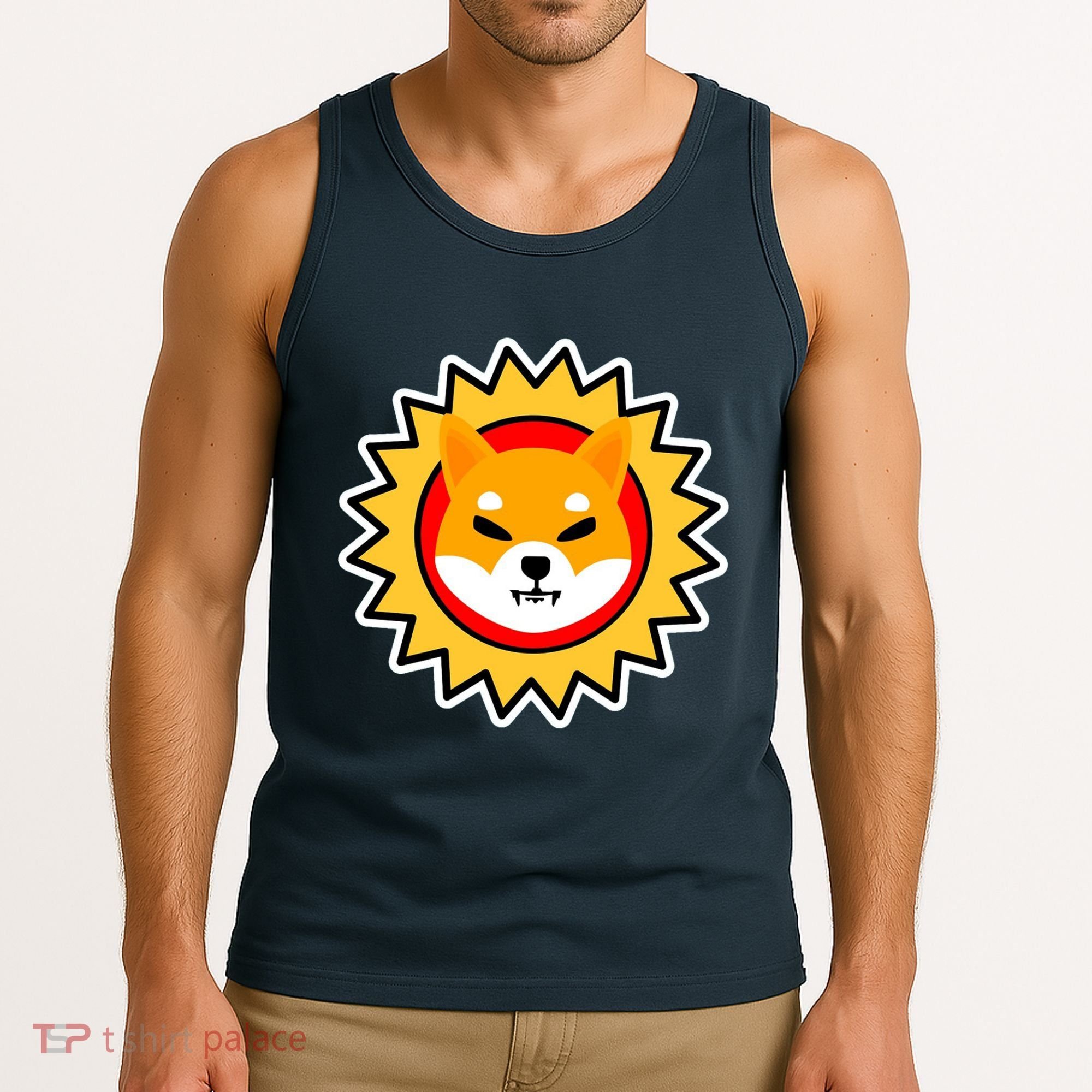 Shiba Inu Coin Star Logo Tank Top