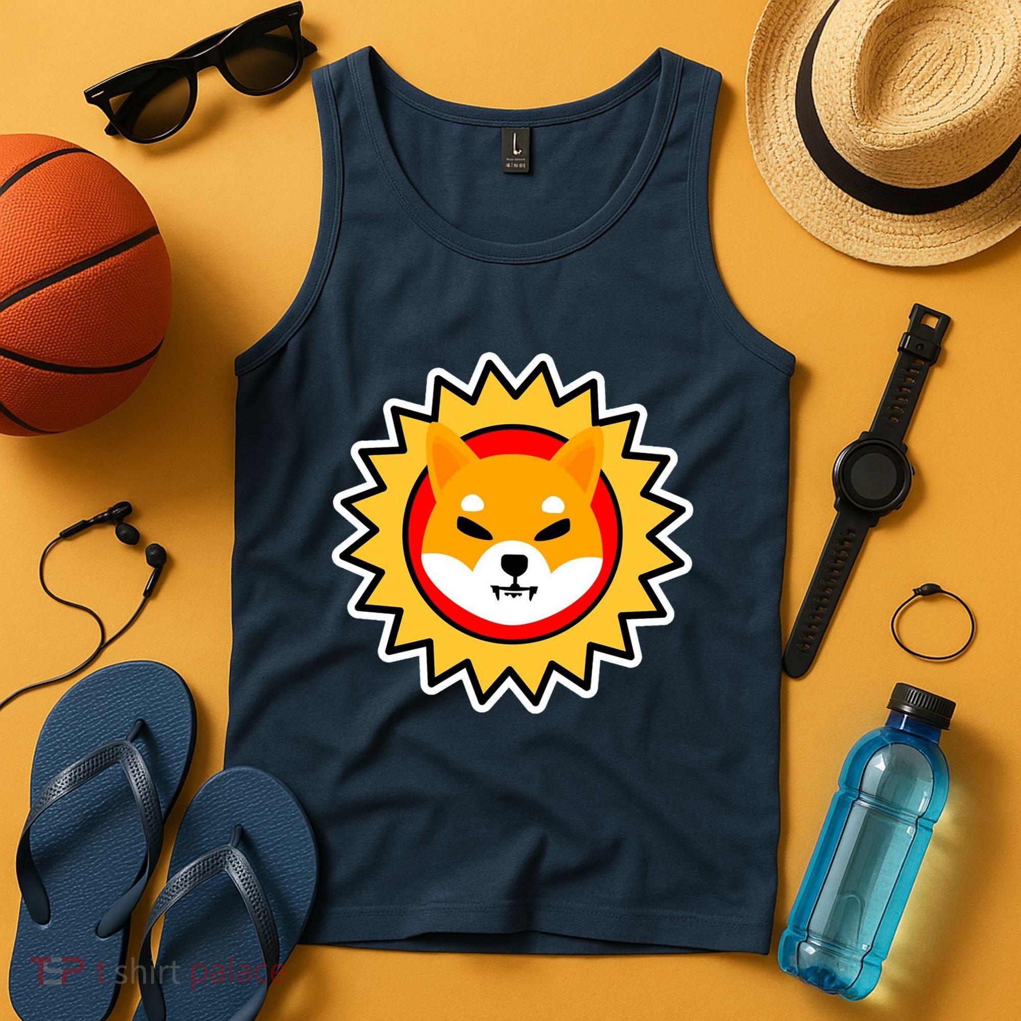 Shiba Inu Coin Star Logo Tank Top