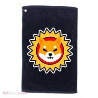 Shiba Inu Coin Star Logo Golf Towel thumb 0