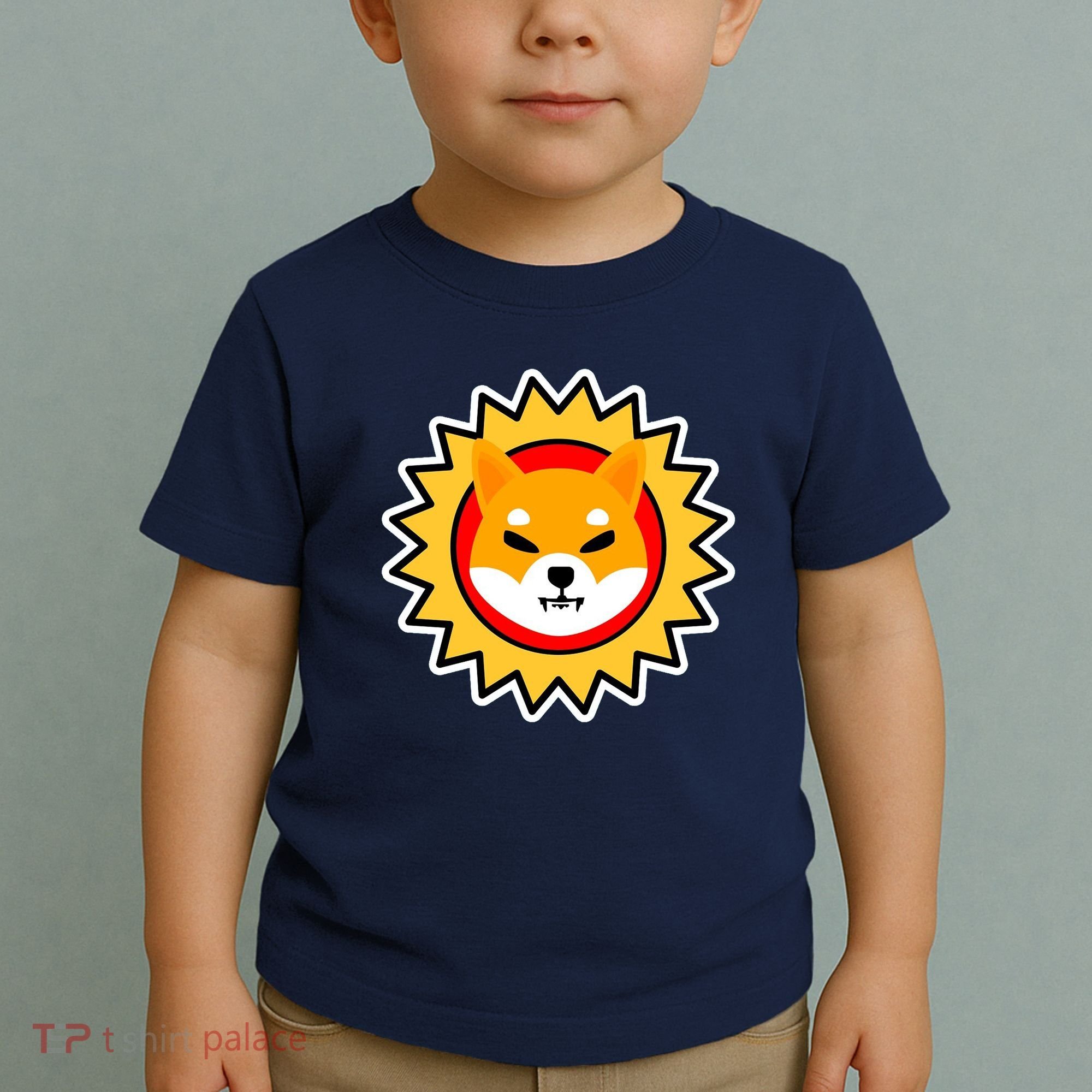 Shiba Inu Coin Star Logo Toddler T-Shirt