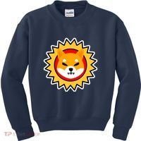 Shiba Inu Coin Star Logo Kids Sweatshirt thumb 0