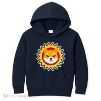 Shiba Inu Coin Star Logo Kids Hoodie thumb 0