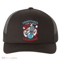 Sometimes I Can Almost Hear The Ten Pin Laughing Yupoong Adult 5-Panel Trucker Hat thumb 0