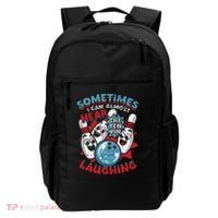 Sometimes I Can Almost Hear The Ten Pin Laughing Backpack thumb 0