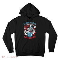 Sometimes I Can Almost Hear The Ten Pin Laughing Tall Hoodie thumb 0