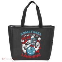 Sometimes I Can Almost Hear The Ten Pin Laughing Tote Bag thumb 0