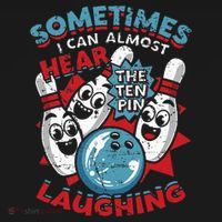 Sometimes I Can Almost Hear The Ten Pin Laughing Tote Bag thumb 4