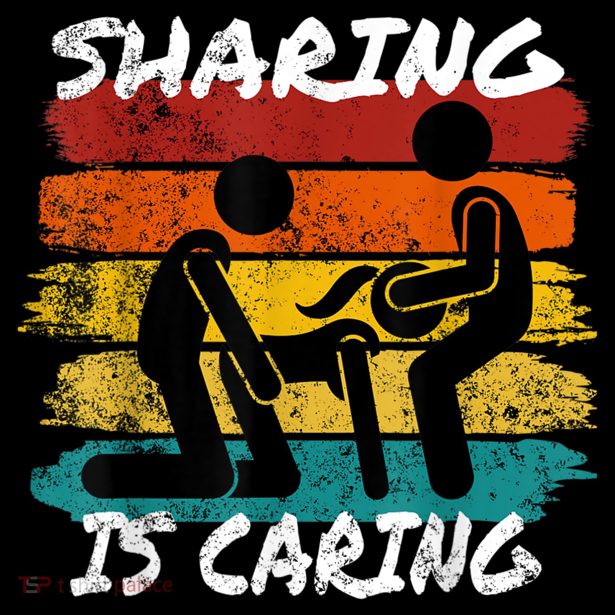 Sharing Is Caring Threesome Sex Polyamory Swingers Women's Hoodie