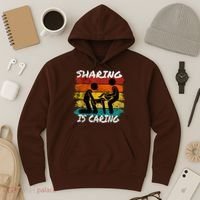 Sharing Is Caring Threesome Sex Polyamory Swingers Hoodie thumb 3