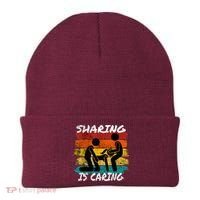 Sharing Is Caring Threesome Sex Polyamory Swingers Beanie thumb 0