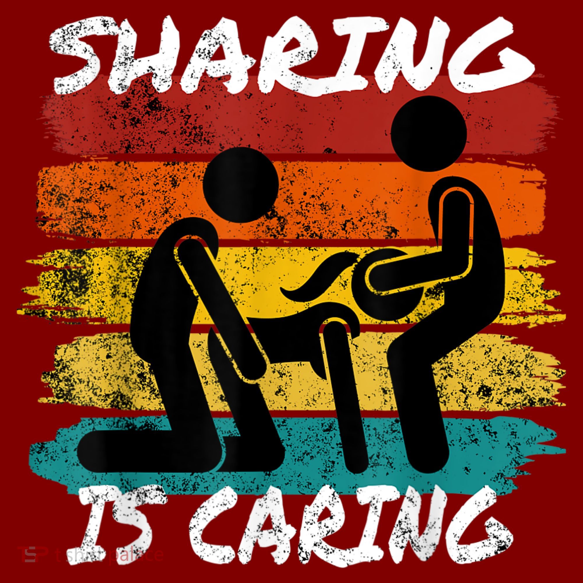 Sharing Is Caring Threesome Sex Polyamory Swingers Beanie