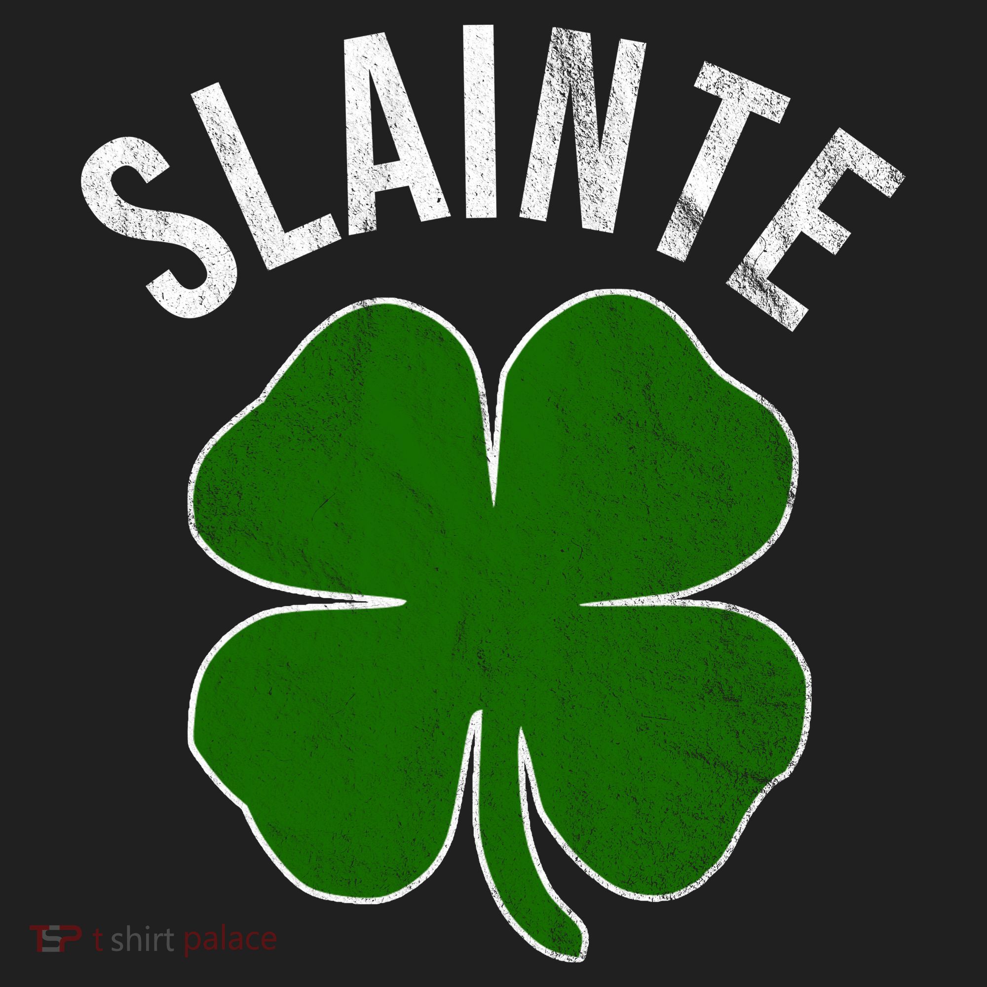Slainte Irish Clover St Patrick's Day Women's Sweatshirt