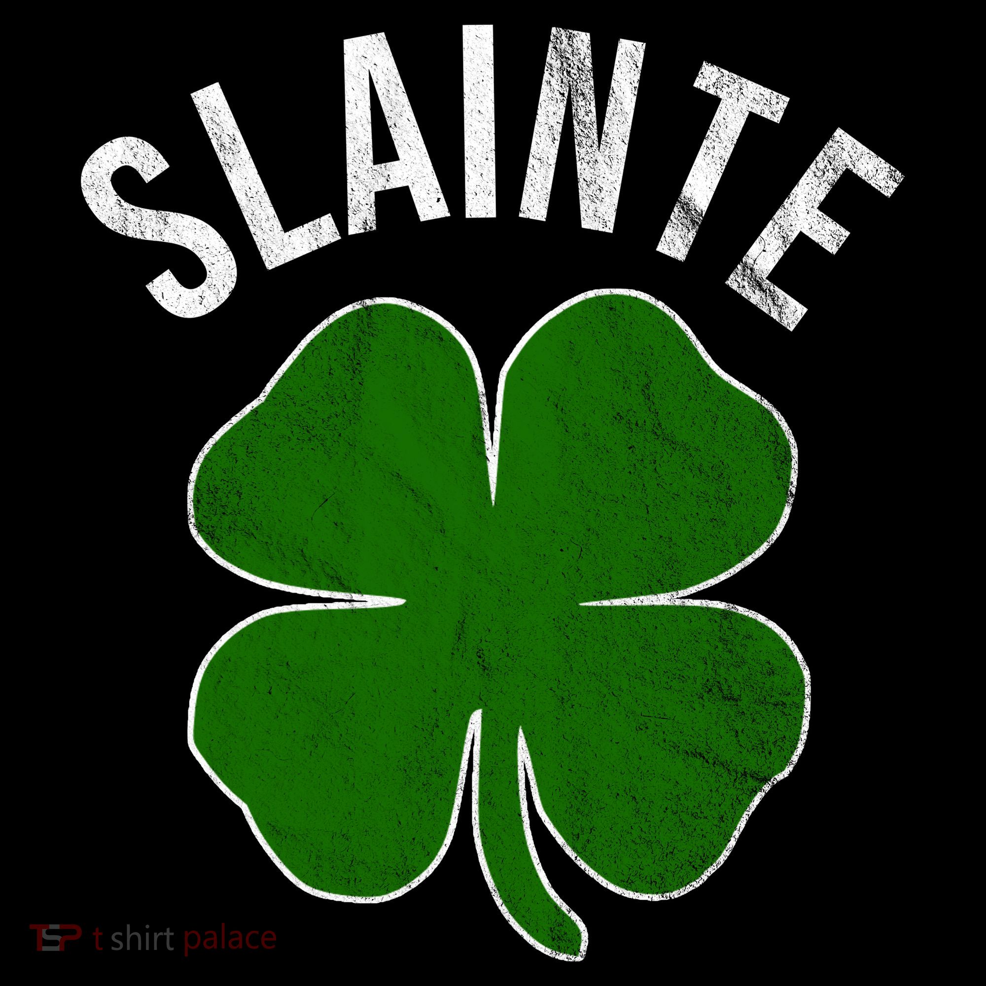 Slainte Irish Clover St Patrick's Day Toddler Hoodie