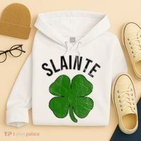 Slainte Irish Clover St Patrick's Day Hoodie thumb 4