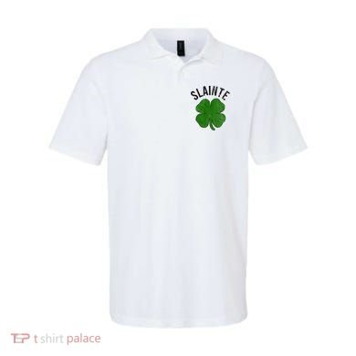 Slainte Irish Clover St Patrick's Day Polo