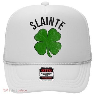 Slainte Irish Clover St Patrick's Day Hat