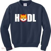 Shiba Inu Coin Crypto Token Shib Hodl Shiba Army Kids Sweatshirt thumb 0