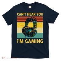 Sorry I Can't Hear You I'm Gaming Retro Gamer Gifts Boys T-Shirt thumb 0