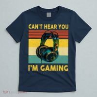 Sorry I Can't Hear You I'm Gaming Retro Gamer Gifts Boys T-Shirt thumb 5