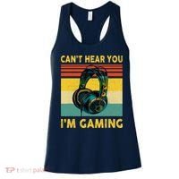 Sorry I Can't Hear You I'm Gaming Retro Gamer Gifts Boys Women's Tank Top thumb 0
