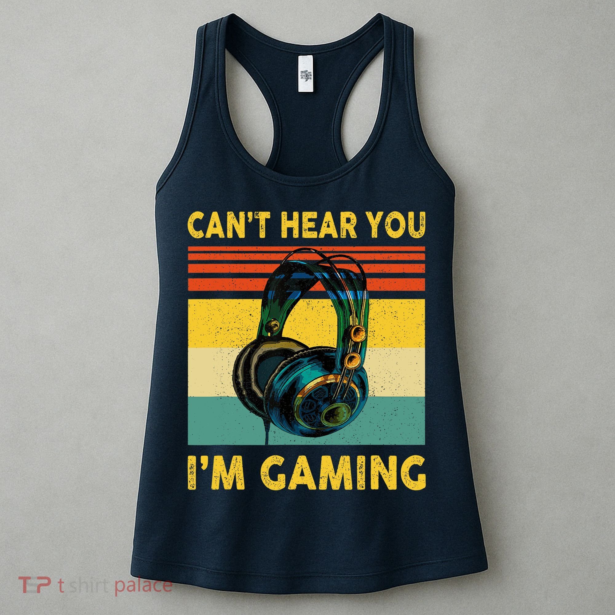 Sorry I Can't Hear You I'm Gaming Retro Gamer Gifts Boys Women's Tank Top