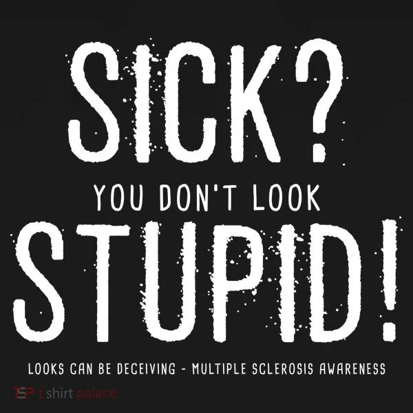 Sick You Don't Look Stupid MS Awareness Toddler Hoodie