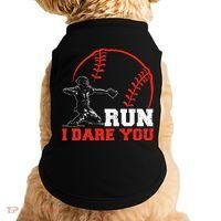 Steal I Dare You Baseball Catcher Baseball Player Doggie Tank thumb 0