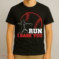 Steal I Dare You Baseball Catcher Baseball Player T-Shirt thumb 3