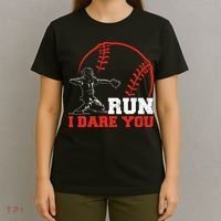 Steal I Dare You Baseball Catcher Baseball Player T-Shirt thumb 4
