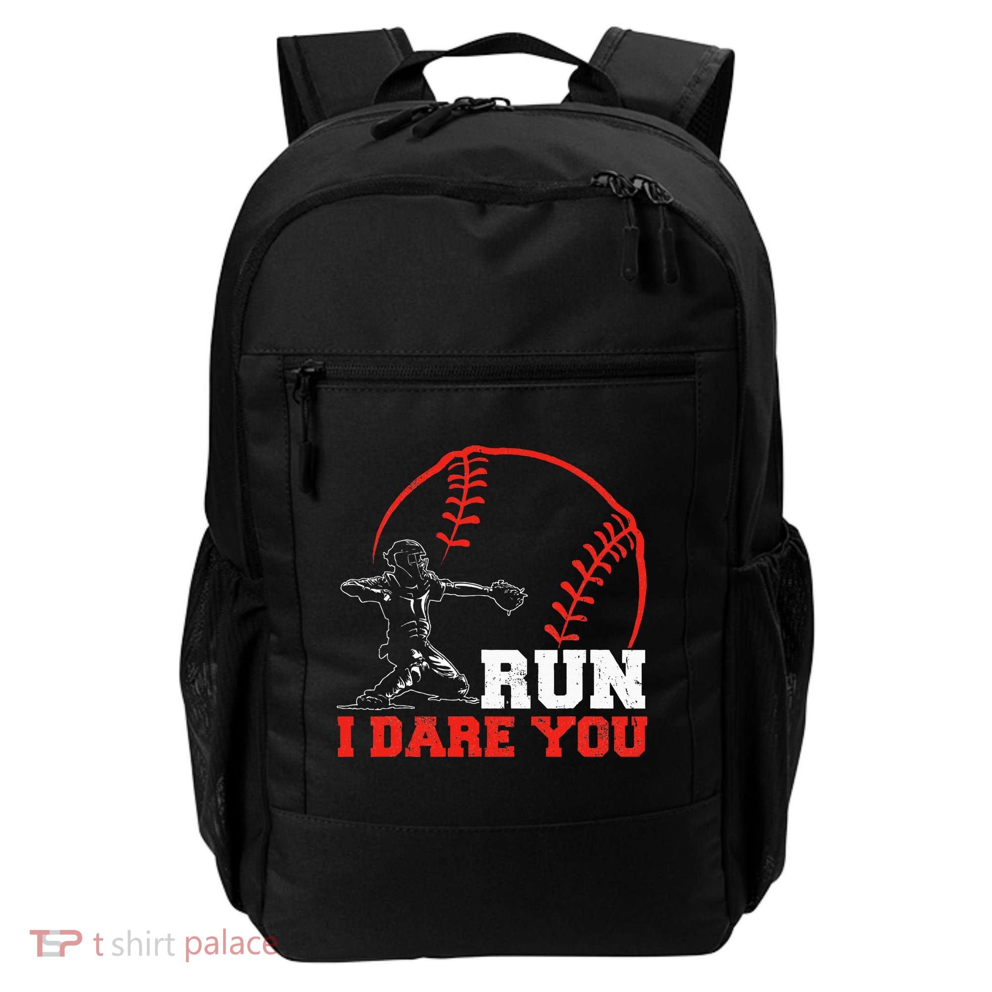 Steal I Dare You Baseball Catcher Baseball Player Backpack