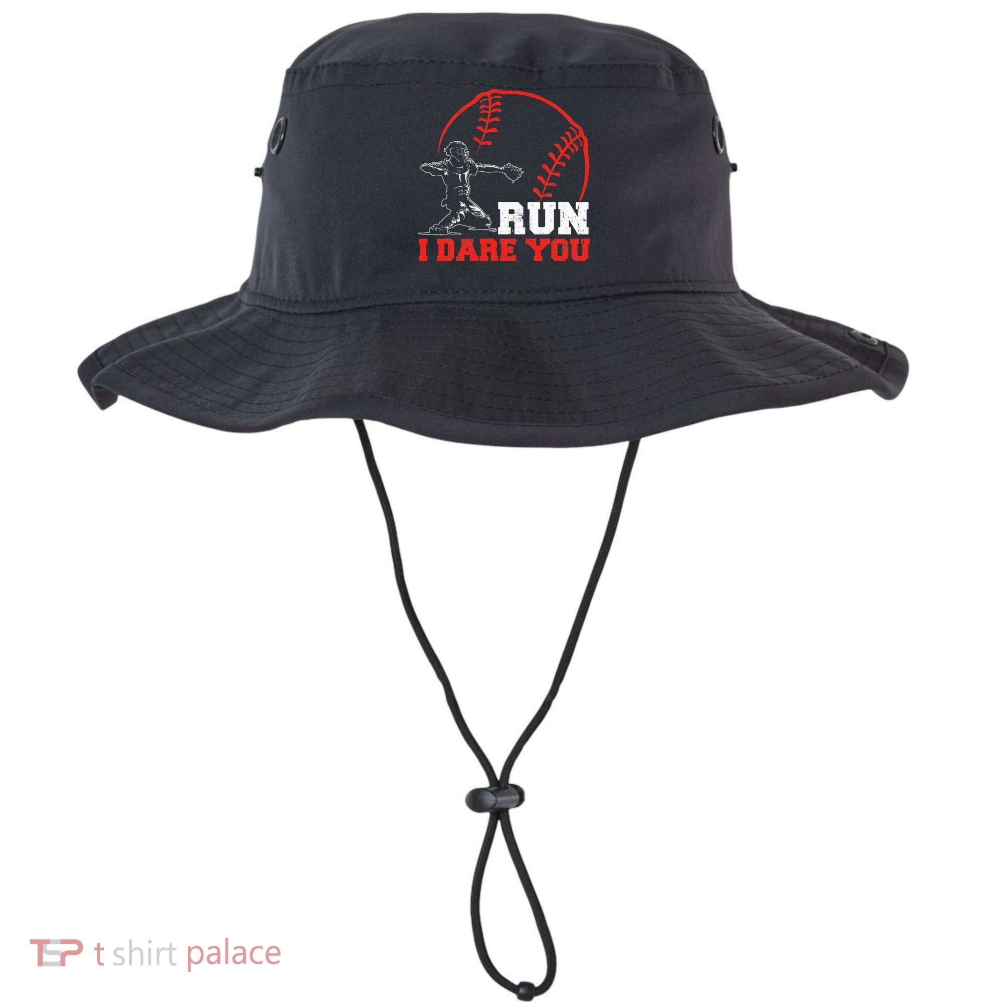 Steal I Dare You Baseball Catcher Baseball Player Bucket Hat