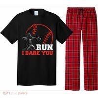 Steal I Dare You Baseball Catcher Baseball Player Pajama Set thumb 0