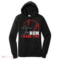 Steal I Dare You Baseball Catcher Baseball Player Women's Hoodie thumb 0