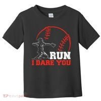 Steal I Dare You Baseball Catcher Baseball Player Toddler T-Shirt thumb 0
