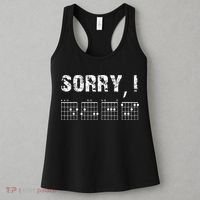 Sorry I DGAF Funny Hidden Message Guitar Chords For Lover Women's Tank Top thumb 3