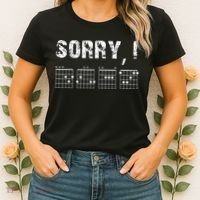 Sorry I DGAF Funny Hidden Message Guitar Chords For Lover Women's T-Shirt thumb 2
