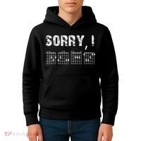 Sorry I DGAF Funny Hidden Message Guitar Chords For Lover Kids Hoodie thumb 4