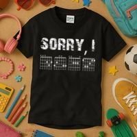 Sorry I DGAF Funny Hidden Message Guitar Chords For Lover Kids T-Shirt thumb 3