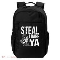 Steal I Dare Ya Softball Catcher Team Sport Cute Gift Backpack thumb 0